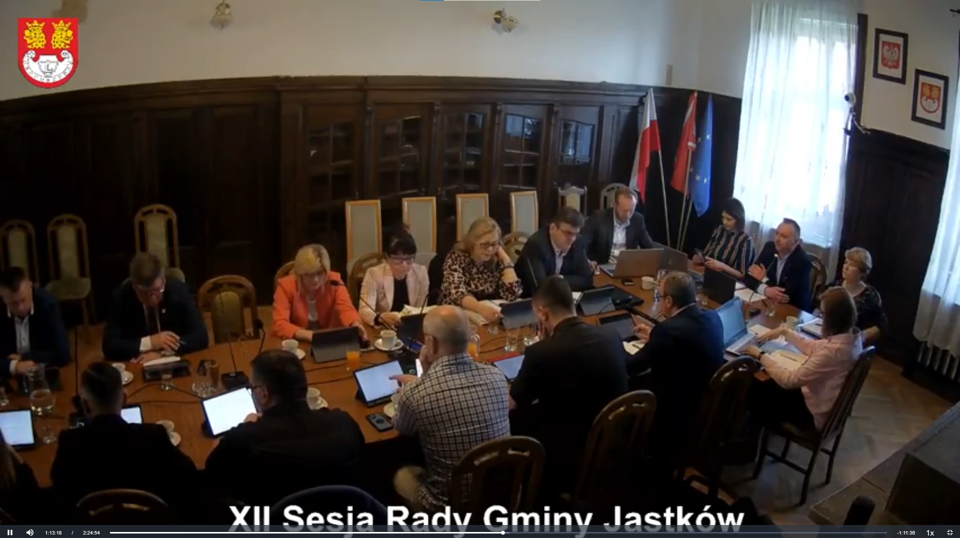 Transmisja sesji Rady Gminy Jastków - 27.03.2026 godz. 9.00